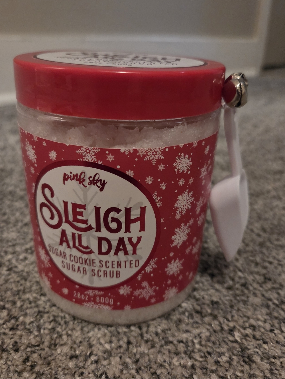 Sleigh All Day Sugar Cookie Scented Sugar Scrub With Scoop